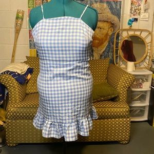 Blue Missguided Dress